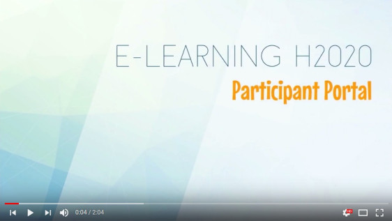E-LEARNING H2020 - Participant Portal