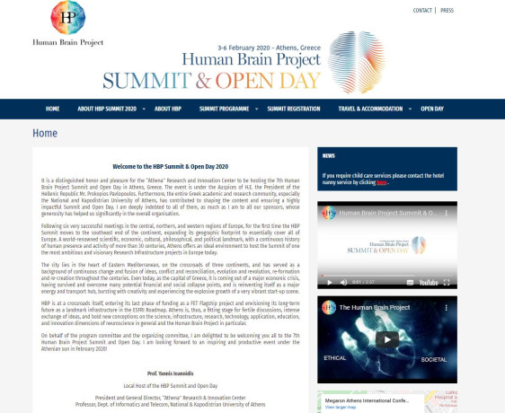 The Human Brain Project 2020 Open Day